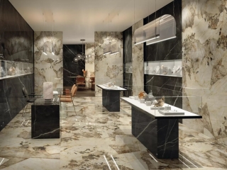 Gạch Granite 120x120 Bóng Kiếng Cao Cấp - Sáng Bóng, Bền Đẹp Trọn Đời