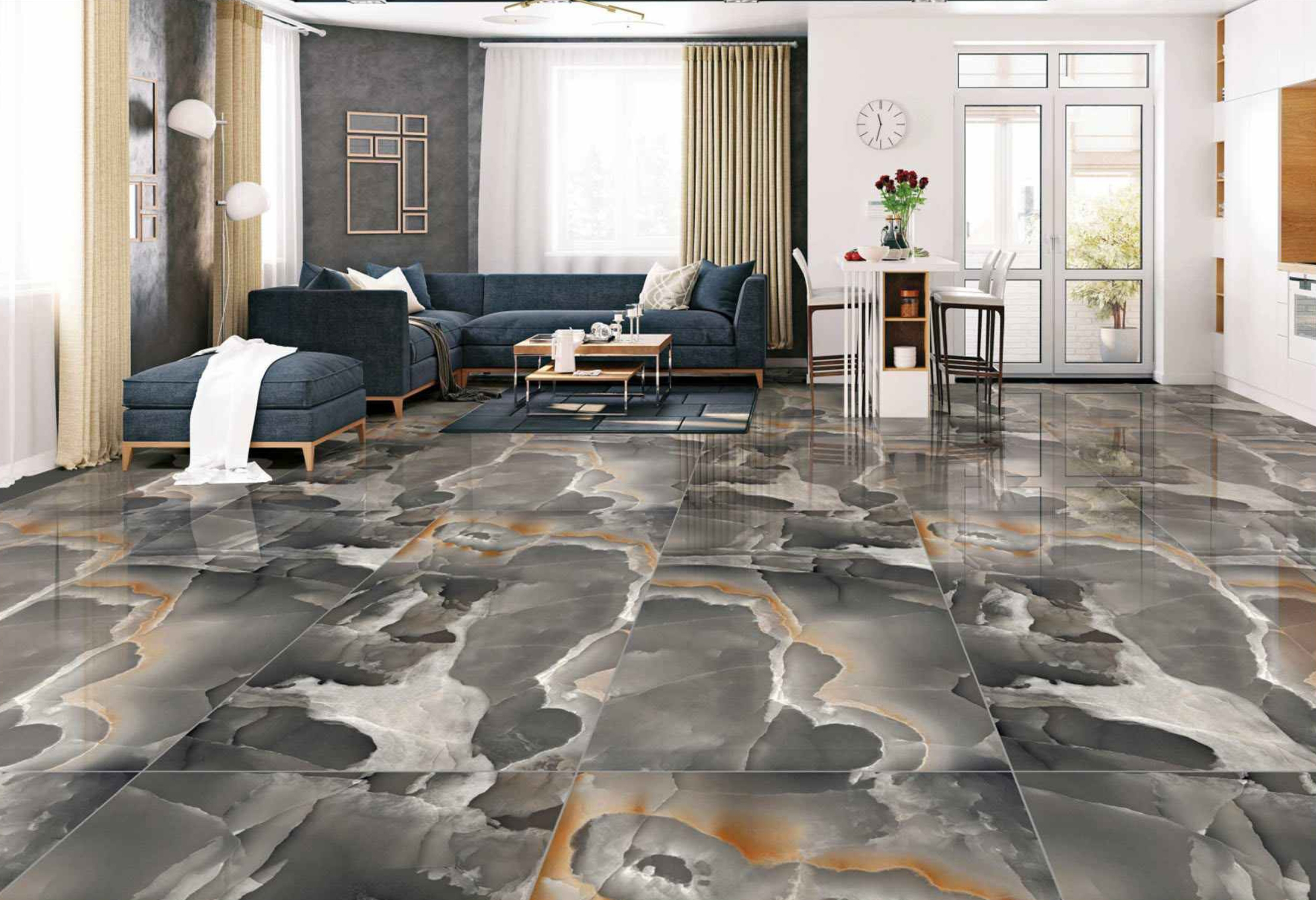gạch lát nền 60x120 đẹp