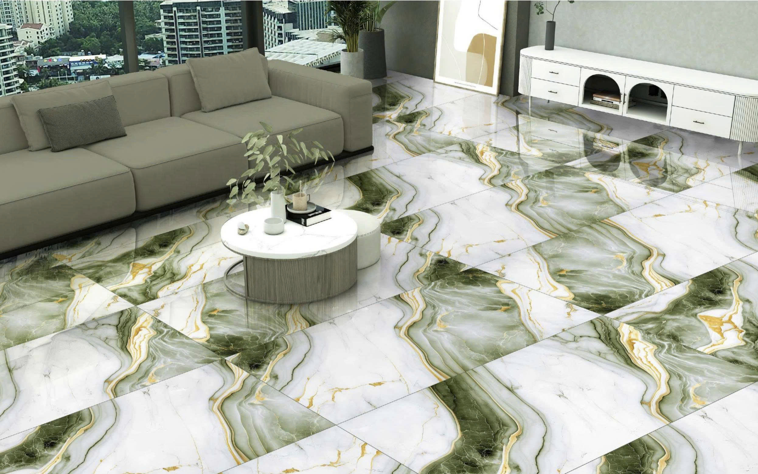 gạch lát nền 60x120 đẹp