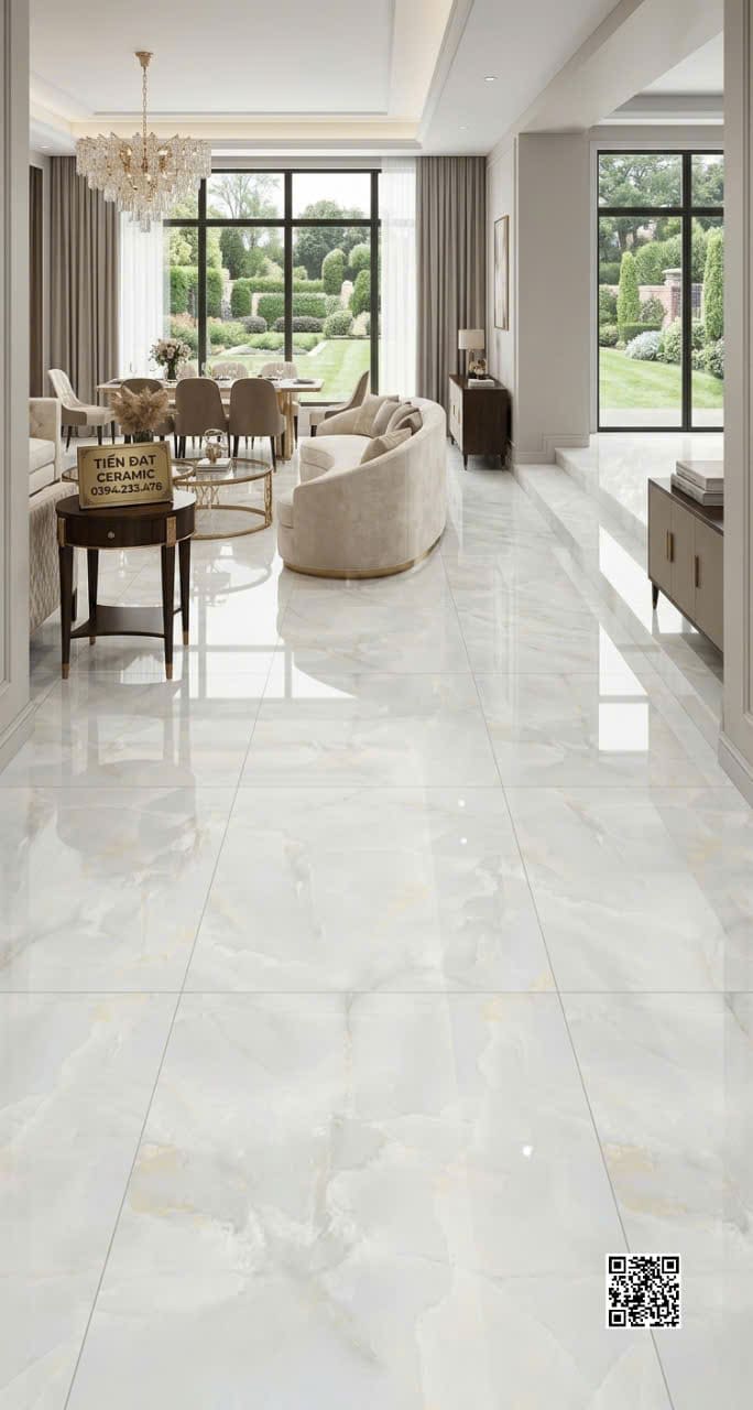 Đá Marble 80x180 Vân Xanh Ngọc Thạch Cao Cấp Tại Quân 7