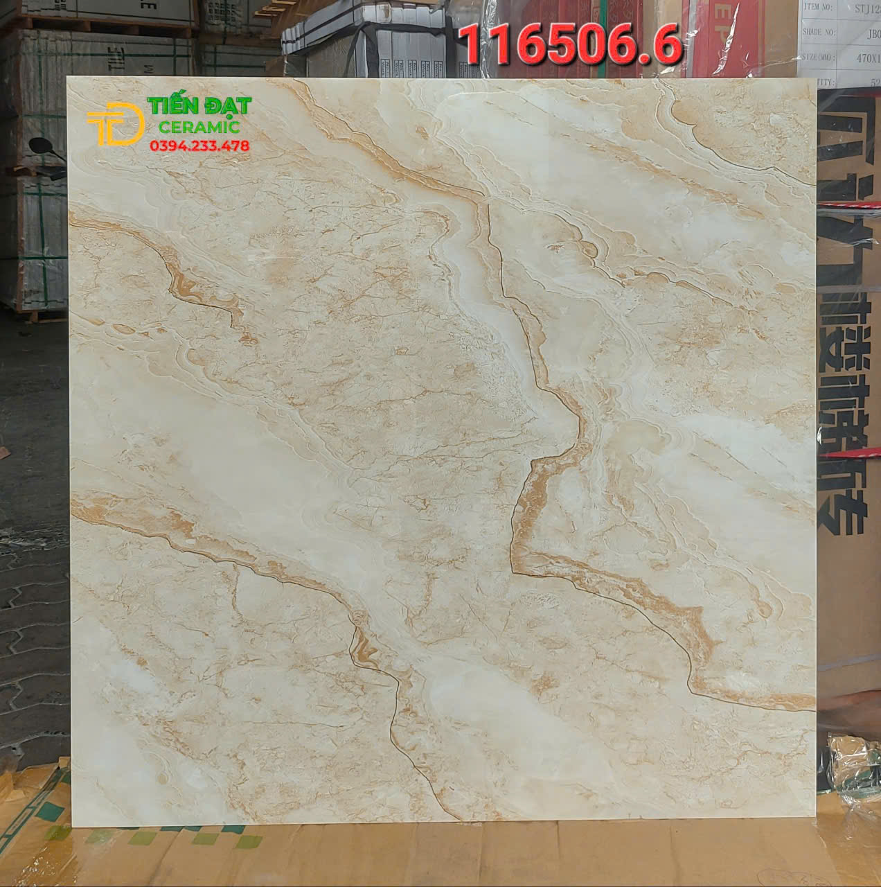Gạch Granite 100x100 Ốp Lát Khách Sạn Nhũ Vàng TQ