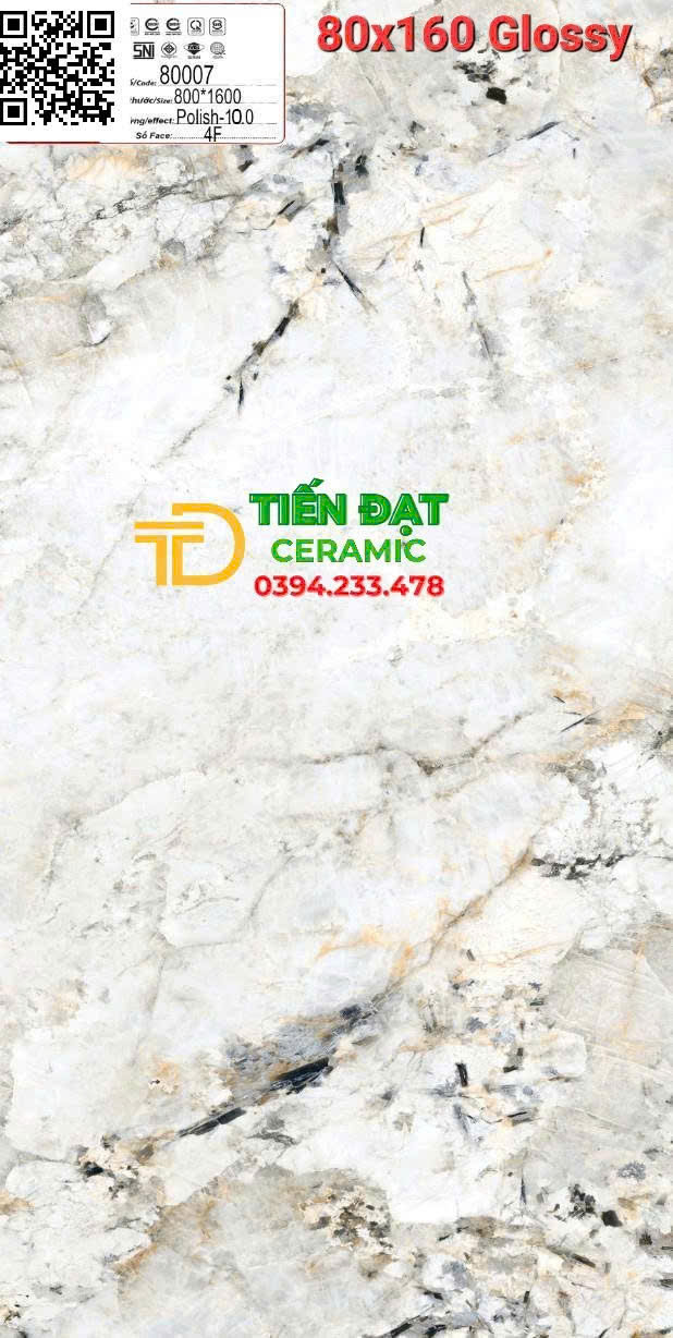 Gạch Khổ Lớn 80x160 Ốp Tường Prime Chính Hãng