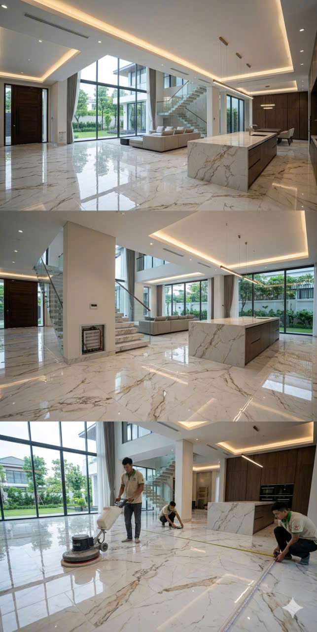 Top 12 Mẫu Gạch Khổ Lớn 80x160 Prime Bóng Kiếng Vi Tinh