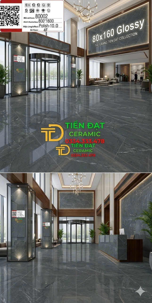 Gạch Bóng Kiếng Vi Tinh 80x160 Prime Mẫu Mới Nhất