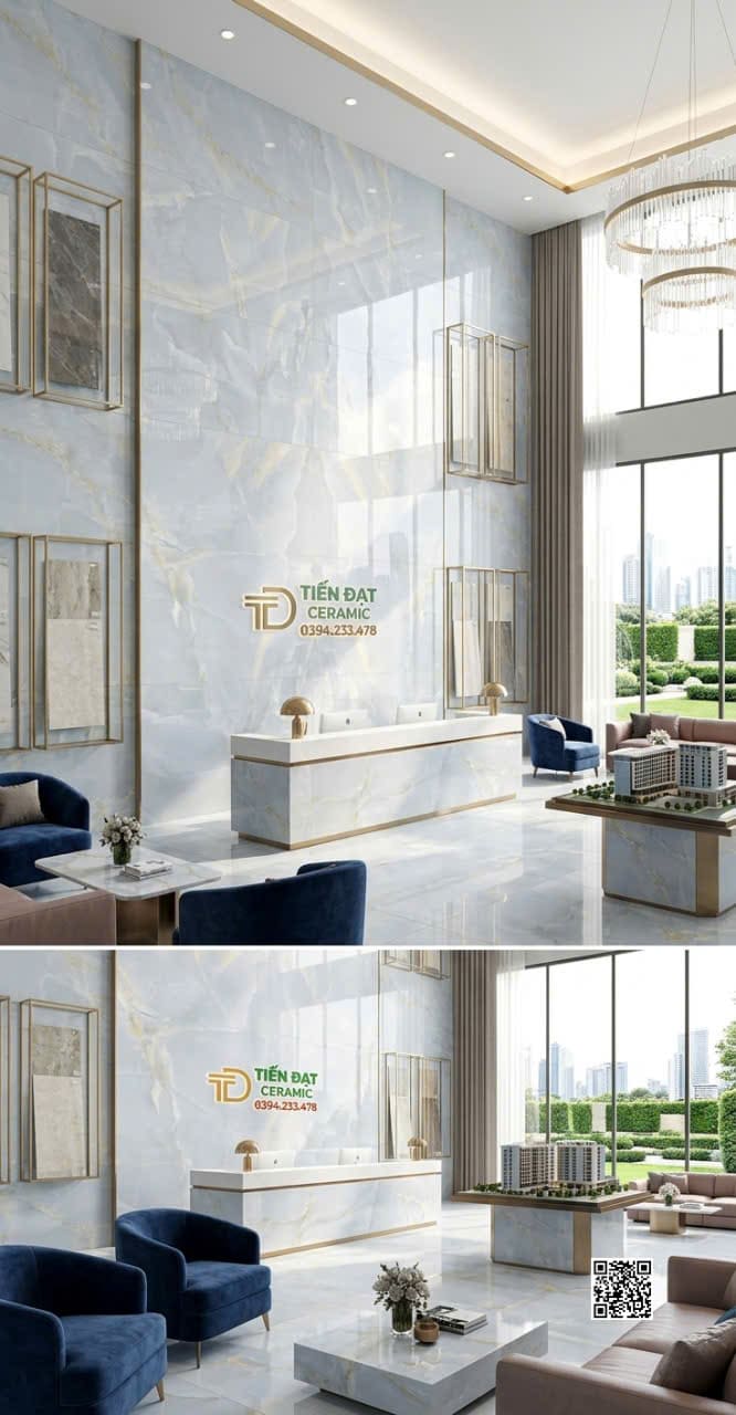 Top 548 Mẫu Gạch Khổ Lớn 80x160 Ấn Độ Xanh Nhạt