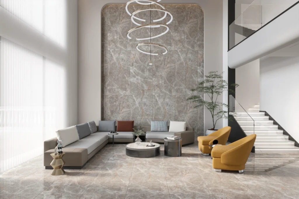 Gạch Ốp Tường Phòng Khách Khổ Lớn