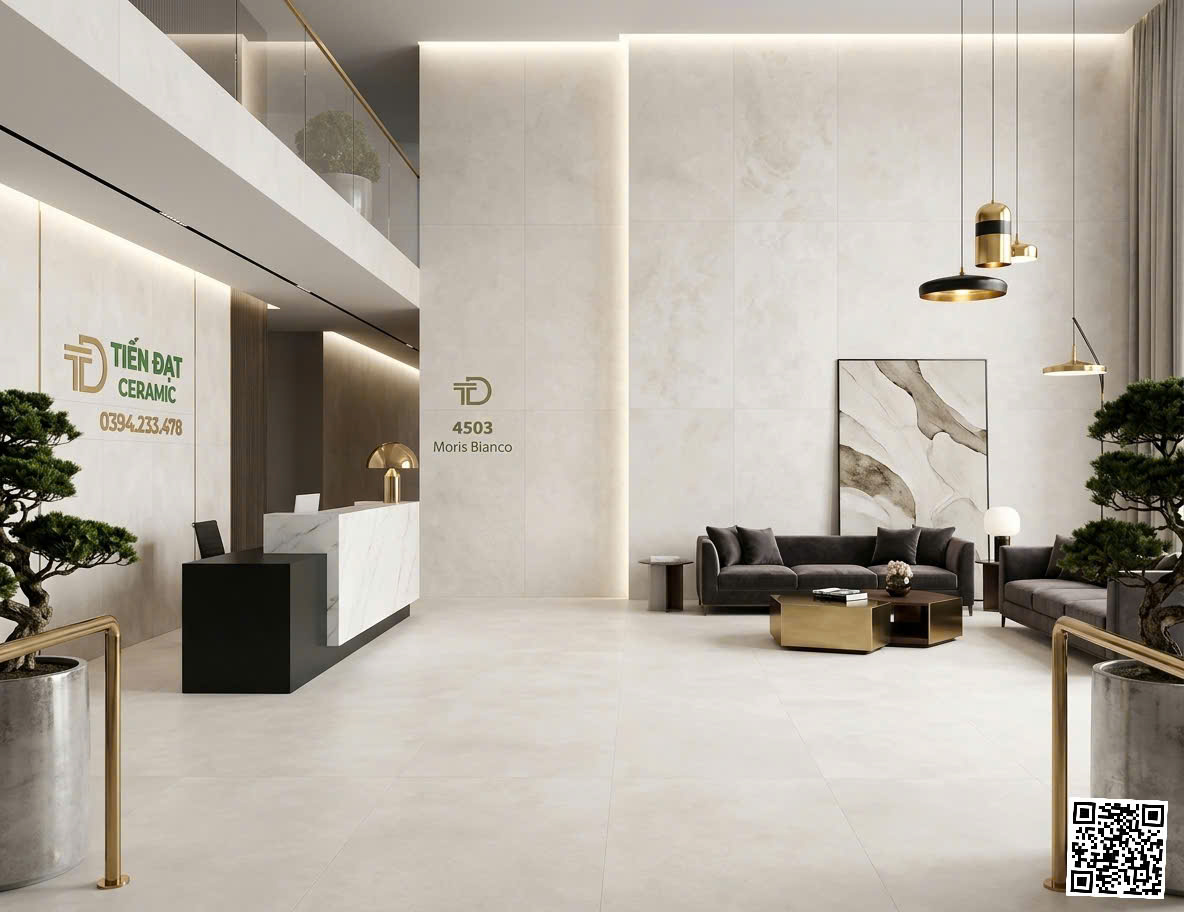 Kho Gạch Nhập Khẩu 120x180 Đá Mờ Ốp Lát Sảnh Lớn