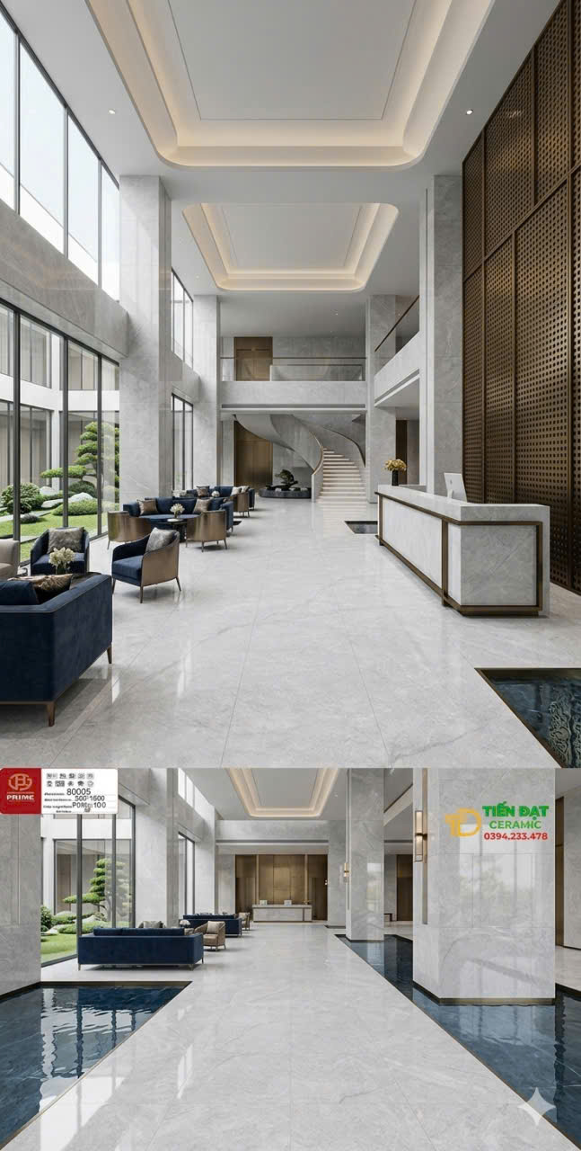 Gạch Lát Nền 80x160 Prime Vân Xám Đá Giá Tốt Nhất