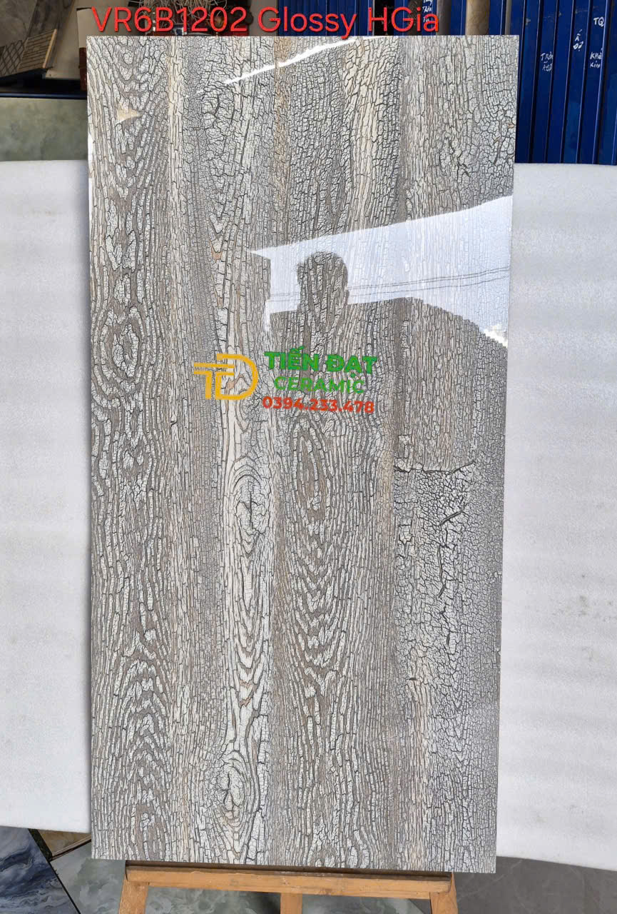 Kho Gạch Vân Gỗ 60x120 Bóng Kiếng Hoàng Gia Mẫu Mới