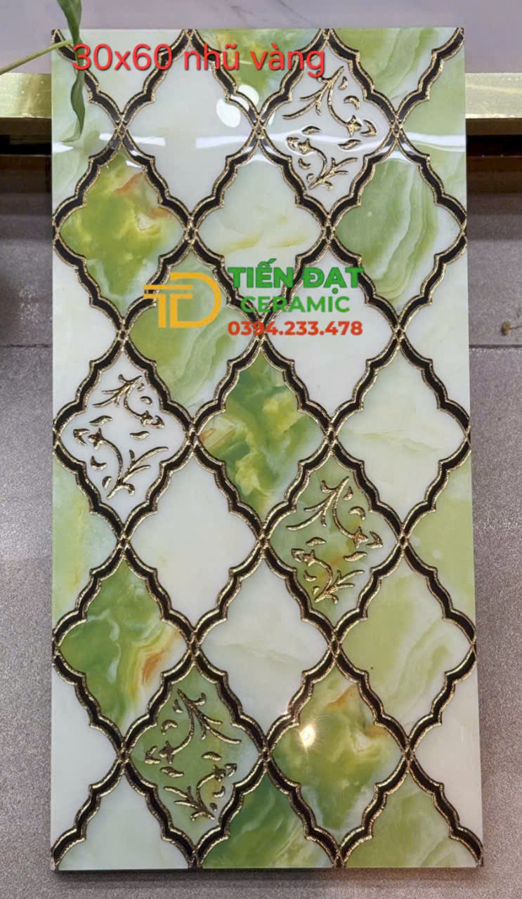 Tổng Kho Gạch TQ 30x60 Ô Vuông Khắc Vàng Lớn Nhất Miền nam