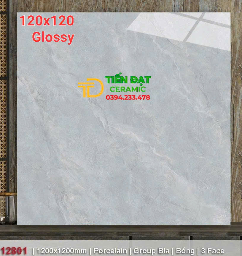 Đá Cao Cấp Catalan 120x120 Vân Xám Đá Mẫu Mới