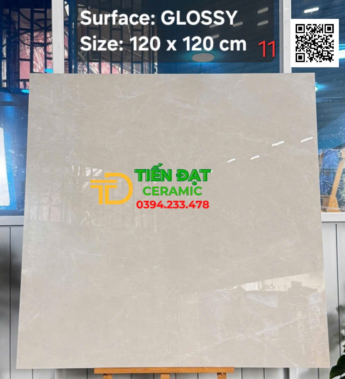 Gạch Bóng Kiếng 120x120 Ốp Tường Giá Rẻ HCM