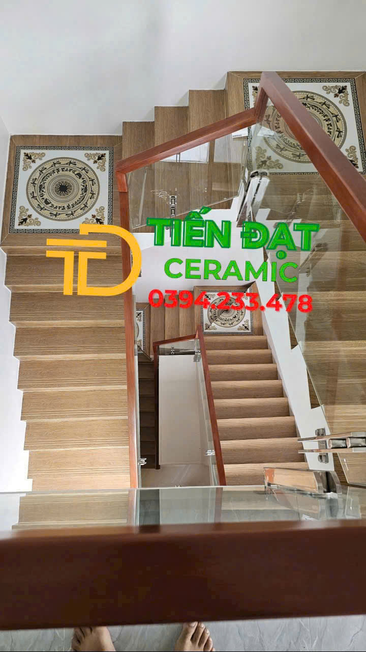 Gạch Cầu Thang 47x120 Giả Gỗ Mờ TQ Cao Cấp Mẫu Mới