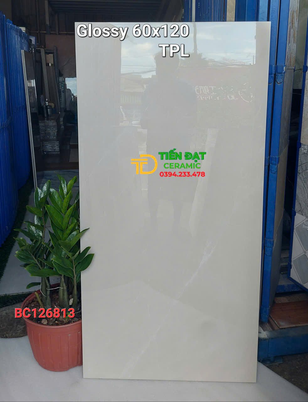 Gạch khổ lớn Vicera 60x120 Ốp Tường Bóng Vi Tinh