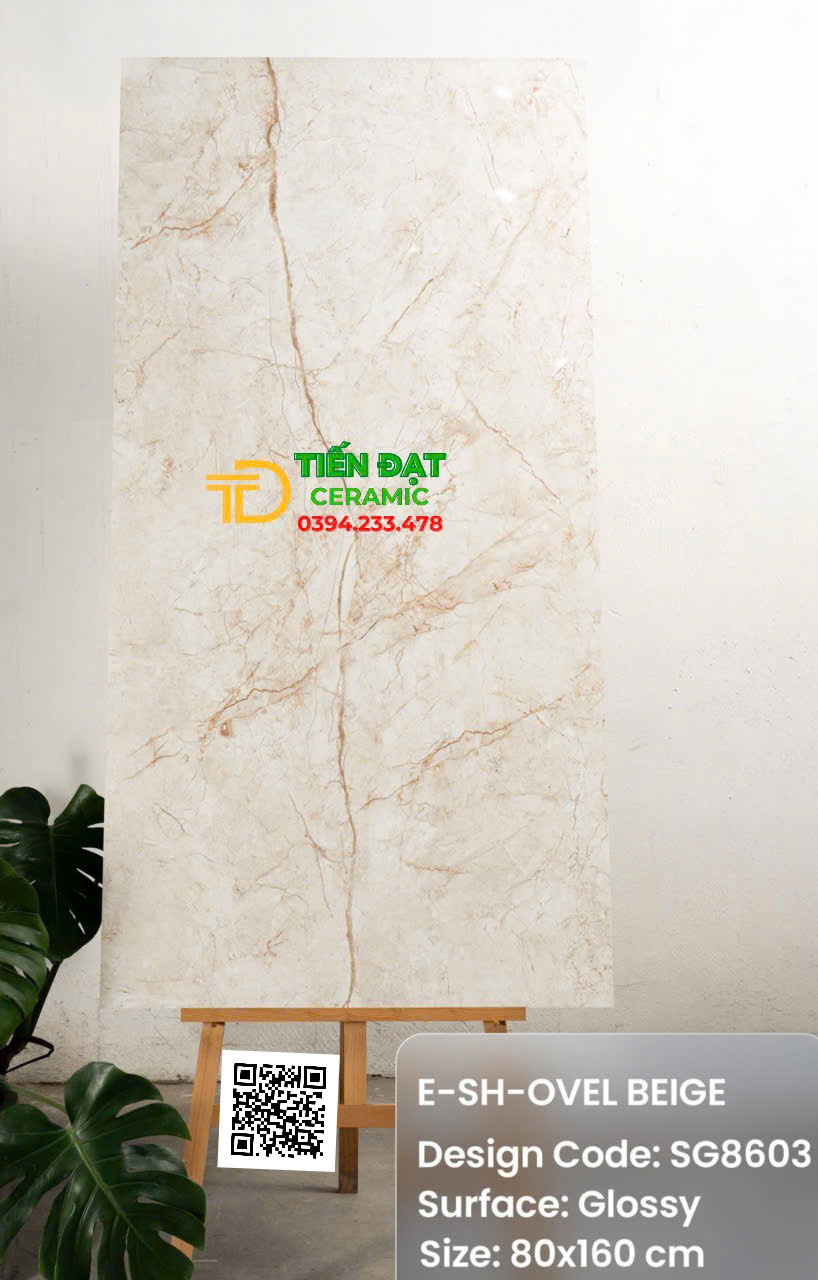 Gạch Lát Nền 80x160 Vân Vàng Ấn Độ Mẫu Mới