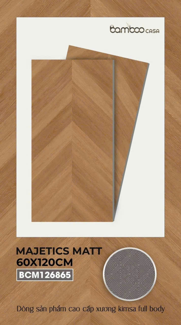 Gạch Lát Nền Giả Gỗ 60x120 Vincera Mẫu Mới Giá Rẻ