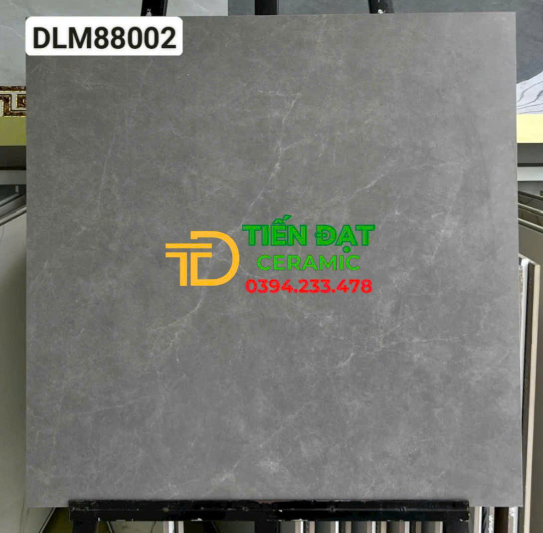 Gạch Lát Nền Phòng Khách 80x80 Vân xám Đá 