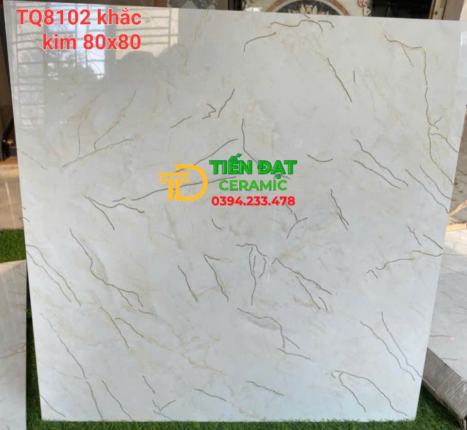 Gạch Nhập Khẩu 80x80 Ánh Vàng Trung Quốc Đẹp Rẻ