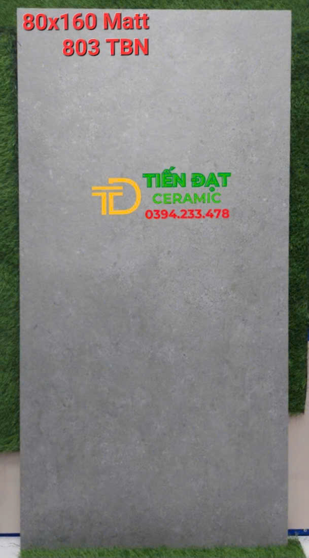 Gạch Nhập Khẩu TBN 80x160 Đá Mờ Cao Cấp Mẫu Mới