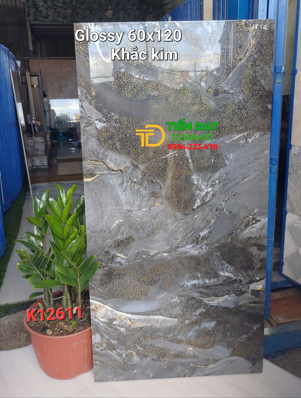 Gạch Nhũ Vàng 60x120 TQ Ốp Lát Mẫu Mới Cao Cấp