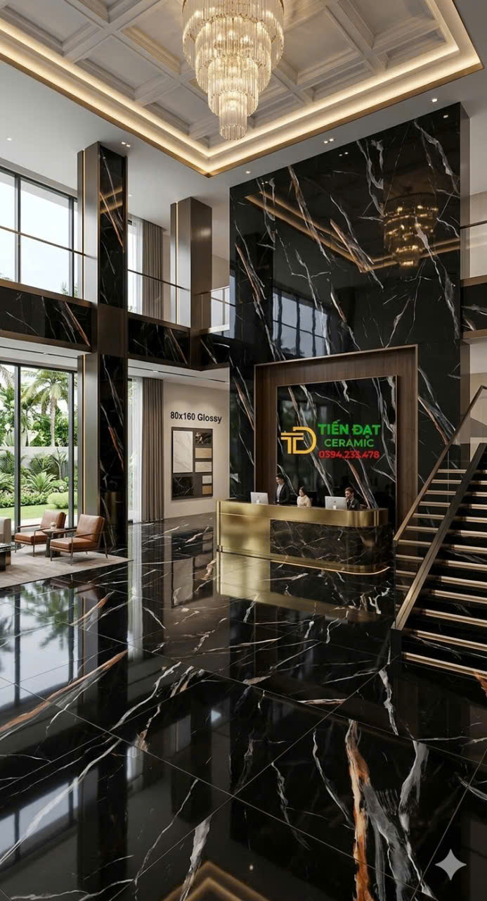 Tổng Kho Gạch 80x160 Ấn Độ Đen Trắng Vàng Tại Quận 7