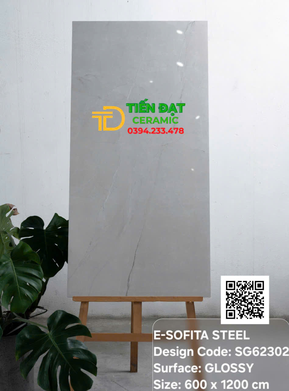 Gạch Ốp Tường Phòng Khách 60x120 Khổ Lớn Giá Rẻ