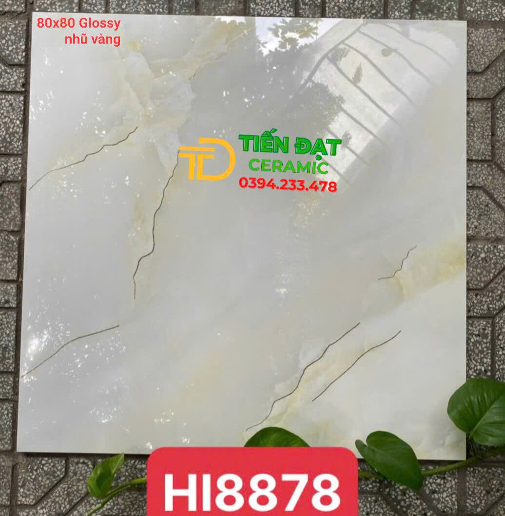 Gạch TQ Khắc Kim 80x80 Cao Cấp Bán Chạy Nhất Miền Nam