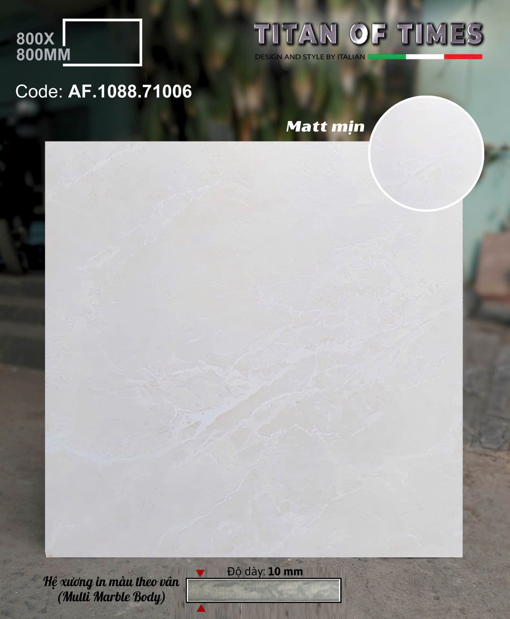 Kho Đá Mờ Apodio 80x80 Ốp Lát Mới Nhất Tại Miền Nam