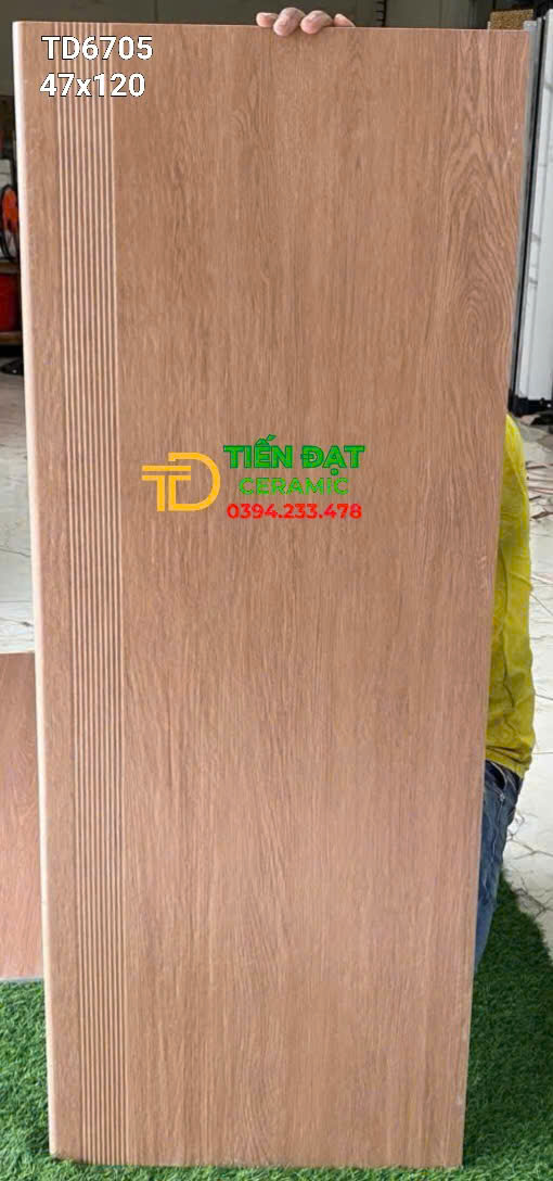 Tổng Kho Gạch Cầu Thang 47x120 TQ Vân Giả Gỗ Tại Miền Nam