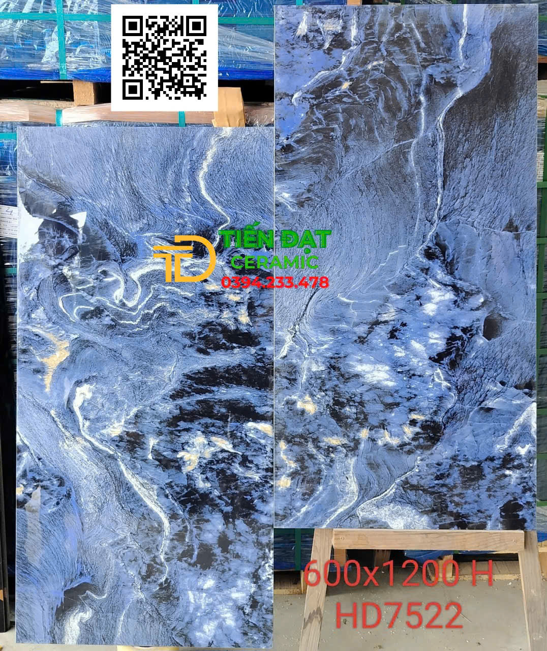 Tổng Kho Gạch Khổ Lớn 60x120 Xanh Trắng Tại Đồng Lai