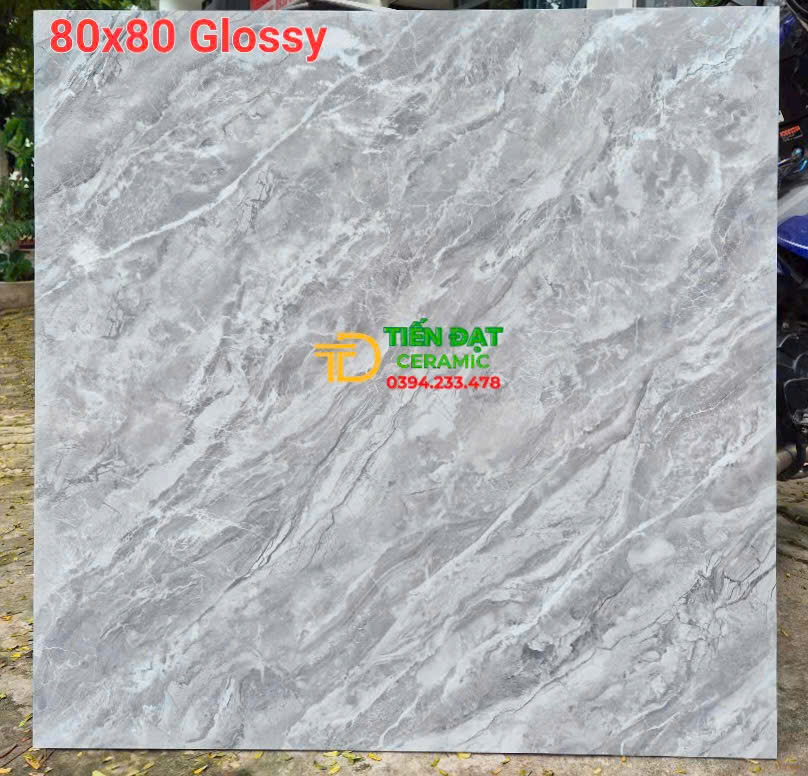 Gạch Lát Nền 80x80 Bóng Kiếng Vi Tinh Giá Rẻ