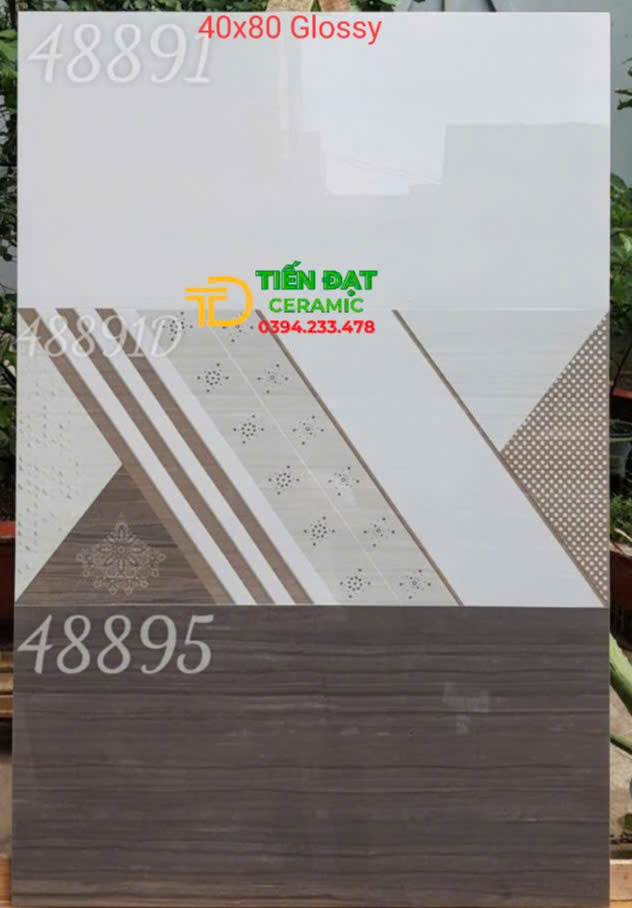 Đá Bóng Kiếng Apodio 40x80 Ốp Tường Vân Giả Gỗ Cao Cấp