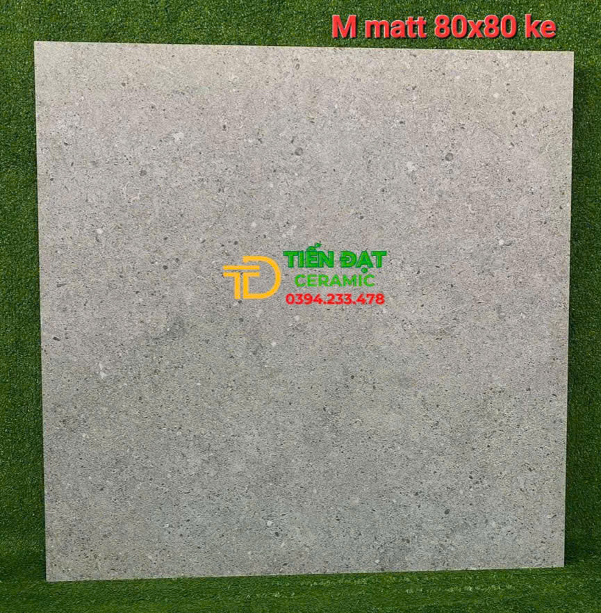 Gạch Ấn Độ Cao Cấp 80x80 Đá Mờ Ốp Lát Phòng Khách