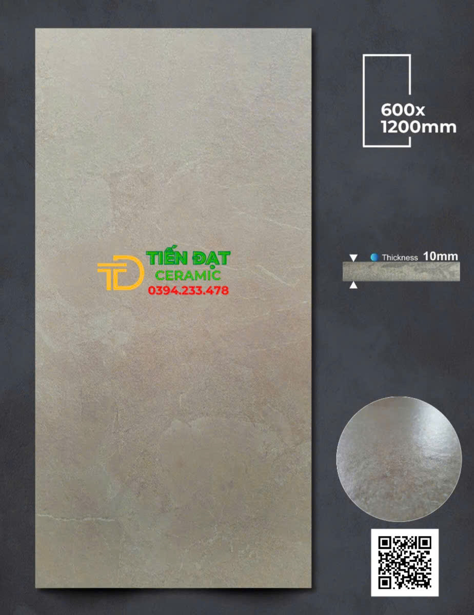 Gạch Đá Mờ Apodio 60x120 Vân Vàng Tinh Thể Cao Cấp