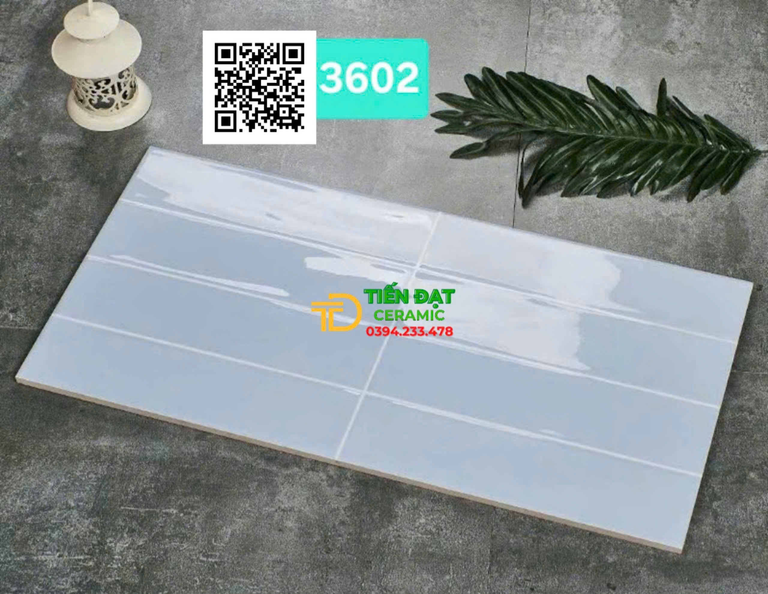 Gạch Ốp Mặt Tiền 30x60 Bóng Kính Mẫu Mới