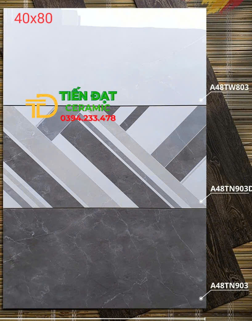 Tổng Kho Gạch Apodio 40x80 Bộ Đậm Nhạt Vâm Xám Đá