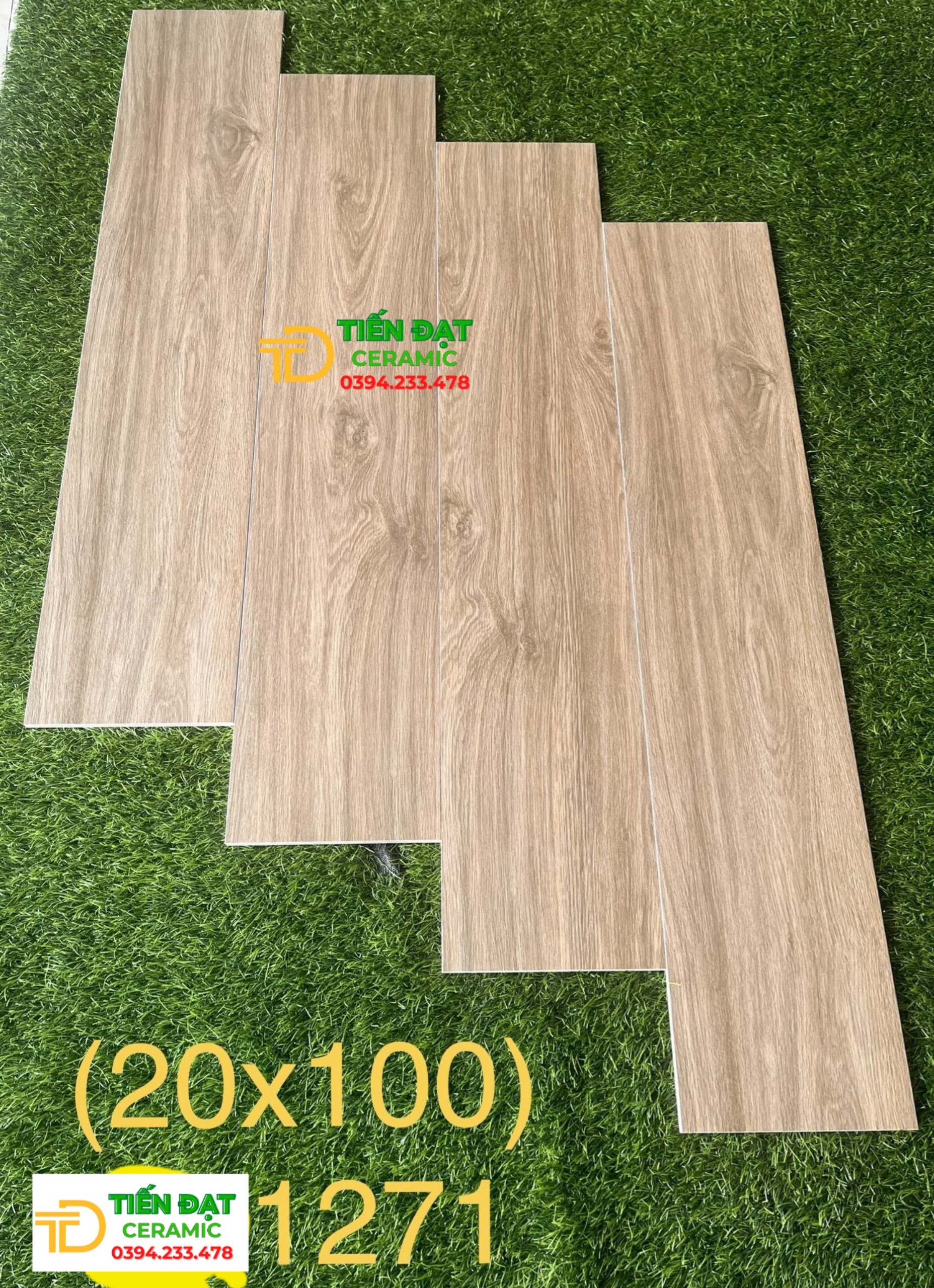 Gạch giả gỗ 20x100 nhập khẩu TQ Cao Cấp Giá Rẻ