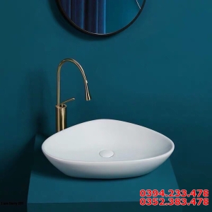 Chậu Lavabo Đặt Bàn Trắng