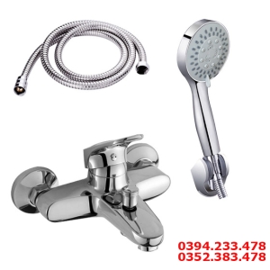 Bộ Sen Tắm Nóng Lạnh Mạ Crom Cao Cấp 