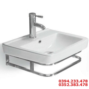 Chậu lavabo vuông treo tường