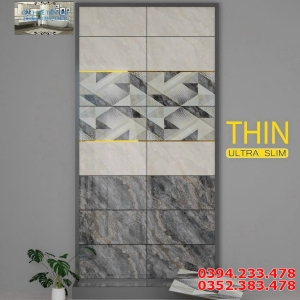 Đá Bóng Kiếng 30x60 Vân Xám Bộ Đậm Nhạt 