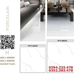 Đá Bóng Kiếng 800x800 Kim Cương Trắng Vân Mây