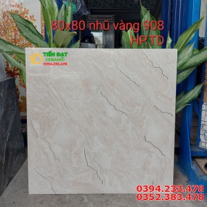 Đá Bóng Kiếng 80x80 Nhập Khẩu Khắc Kim