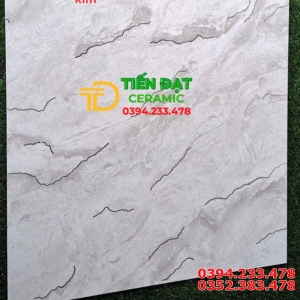 Đá Cao Cấp TQ 80x80 Ốp Lát Vân Xám Khắc Kim TQ