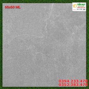 Đá Mờ Cao Cấp Prime 60x60 lát Nền Vân Xám Nhẹ 