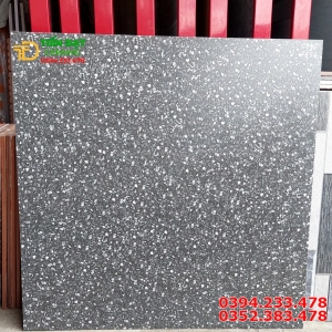 Đá Mờ Granite 60x60 Vân Xám Terrazzo Mẫu Mới