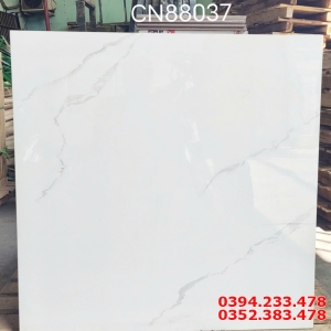 Đá Porcelain 80x80 Trắng Vân Bóng Kiếng Giá Rẻ
