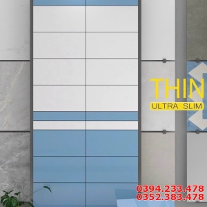 Đại Lý Gạch Apodi 30x60 Xanh Trơn + Trắng Trơn