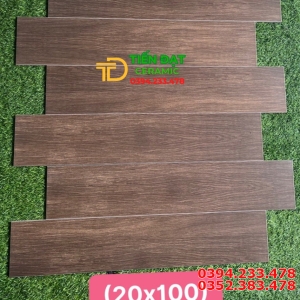 Đại Lý Gạch Giả Gỗ TQ 20x100 Lát Phòng Ngủ Đẹp Rẻ