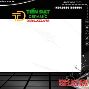 Đại Lý Gạch Khổ Lớn Ấn Độ 80x160 Trắng Vân Đẹp Rẻ